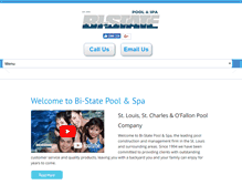 Tablet Screenshot of bistatepool.com